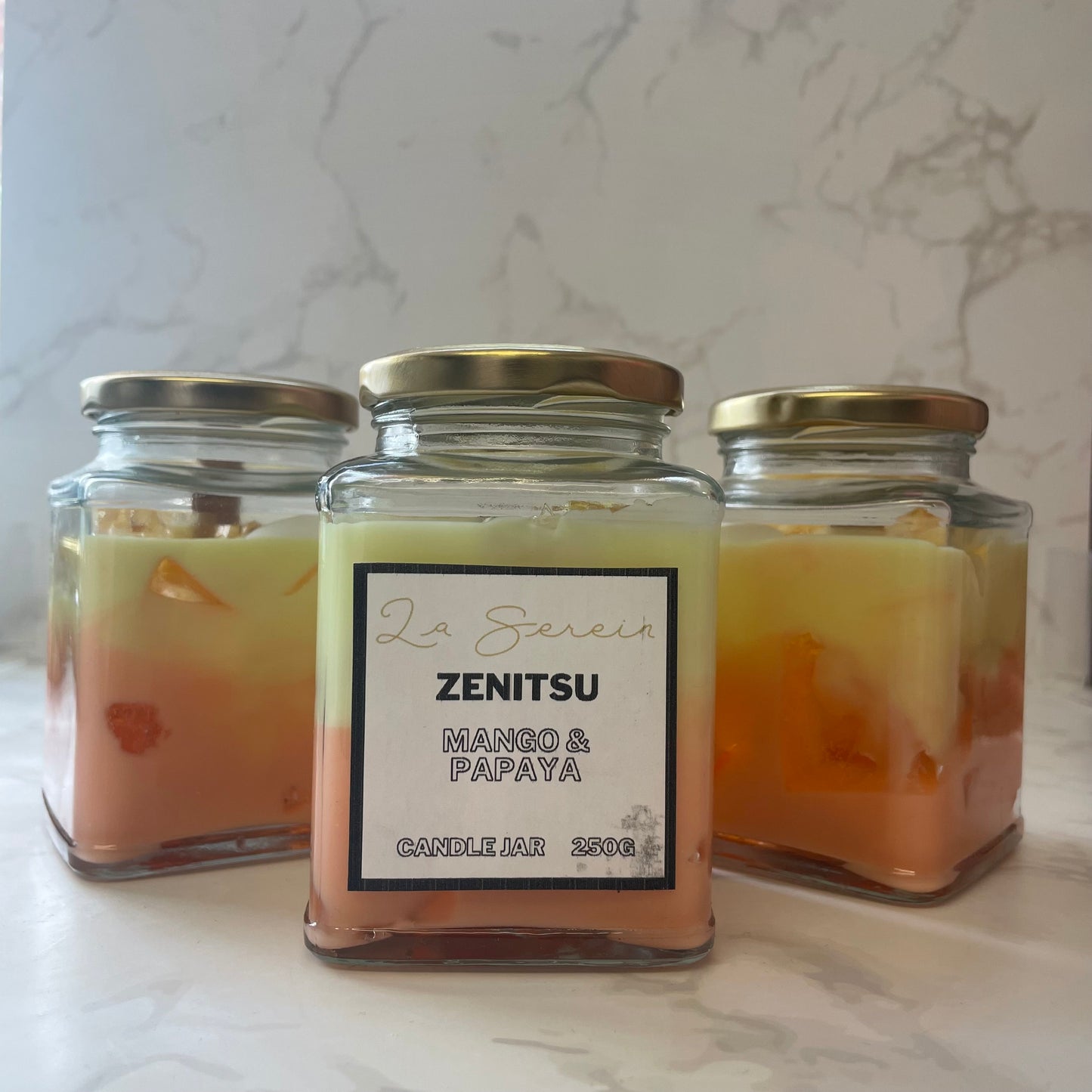 Zenitsu Juice Candle Jar