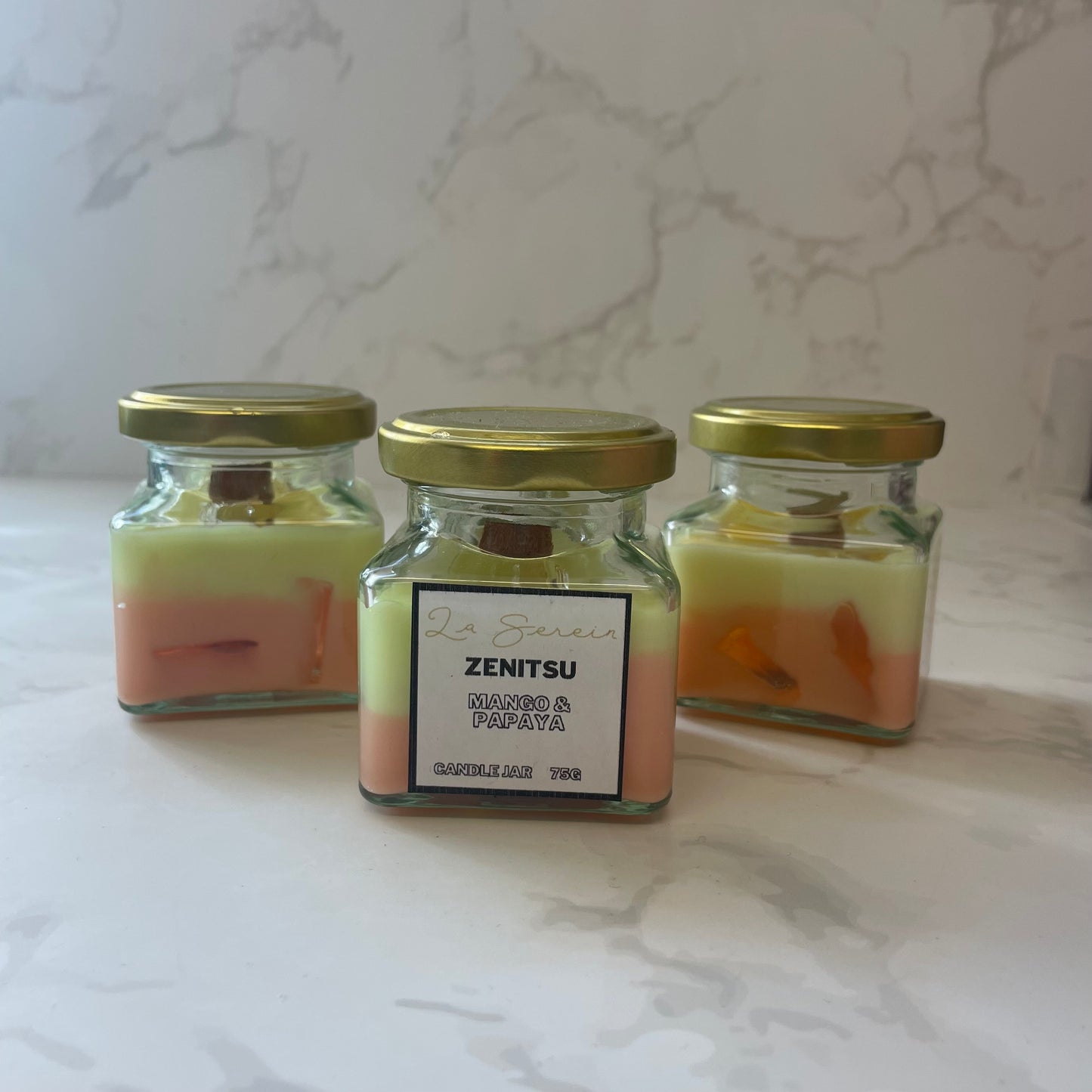 Zenitsu Juice Candle Jar